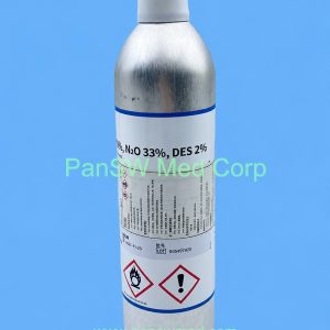 GE 755583-HEL Desflurane Calibration Gas – 1 Can per Pack