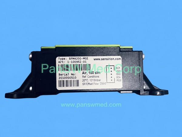 GE CARESCAPE R860 Flow Sensor 1505-3208-000, 0–160 L/min