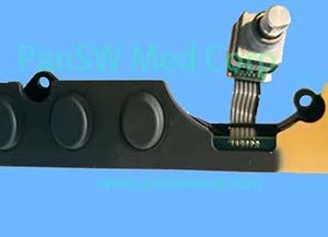 GE Healthcare DASH 3000 Patient Monitor Keypad Board and Rotary Encoder Assembly