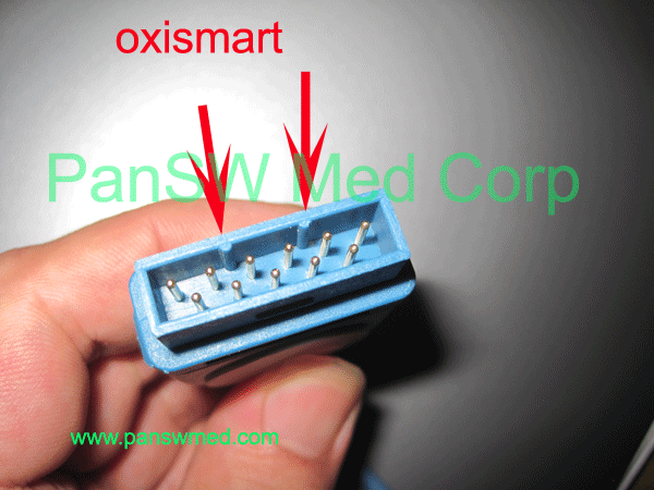GE Medical Oxismart SpO2 cable and sensor reference
