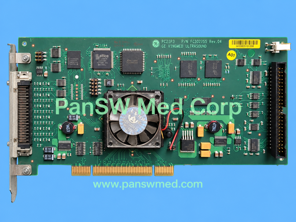 GE Vingmed PC2IP3 Ultrasound Circuit Board 5197846 – FC302755 Rev.04