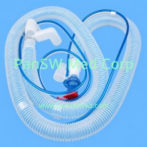 Hamilton 260087 1.8 m Disposable Coaxial Breathing Circuit with Flow Sensor for C1 / T1 / MR1