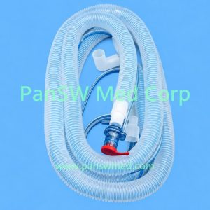 Hamilton 260145 3 m Coaxial Breathing Circuit with Flow Sensor for C1 / T1 / MR1