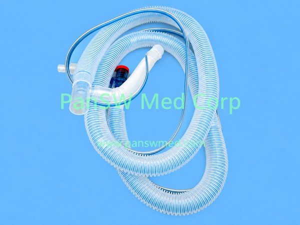 Hamilton 260207 1.8 m Disposable Coaxial Breathing Circuit with Flow Sensor
