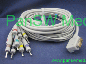 Kenz ECG Cable 10-lead DIN 3 Type – PanswMed