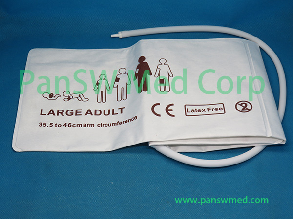 Large Adult Nibp Cuff Single Hose - PanswMed
