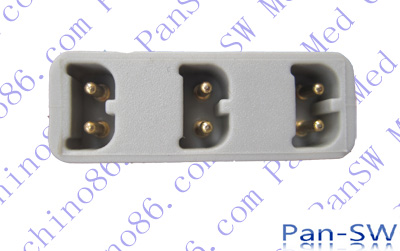 Compatible Siemens 3-lead ECG trunk cable