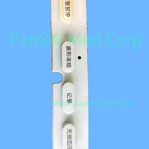Mindray T5 T8 Patient Monitor Silicone Keypad Button Strip