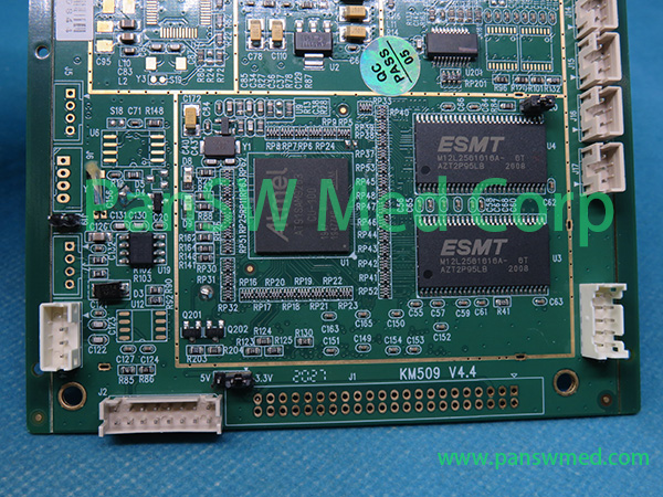 Motherboard for Osen 8000E patient monitor component layout view