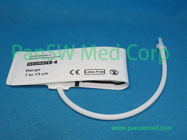 Neonate Size 4 Disposable Nibp Cuff Single Hose – PanswMed