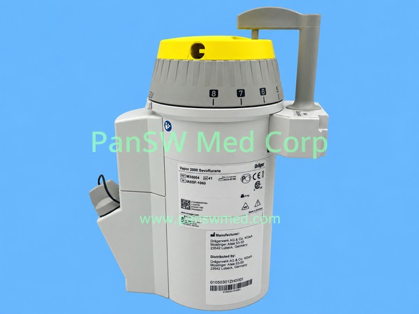 New Dräger Vapor 2000 Sevoflurane Vaporizer M35054