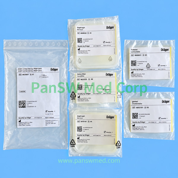 New Original Dräger 8620501 COSY 2.6 Two-Year Maintenance Kit – PEEP 2019