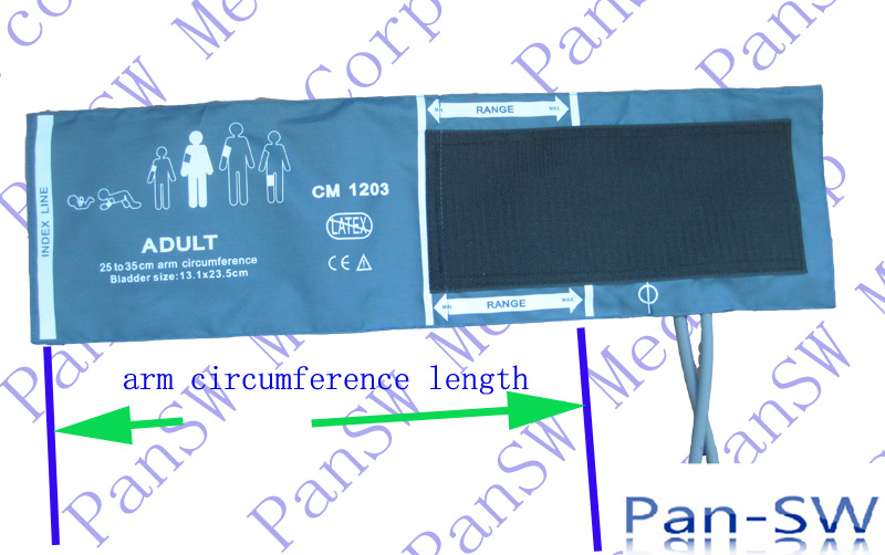 NIBP Cuff Arm Circumference – PanSW Med