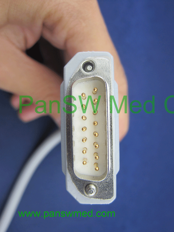 Nihon Kohden ECG Cable Ten Leads Connector View - PanswMed