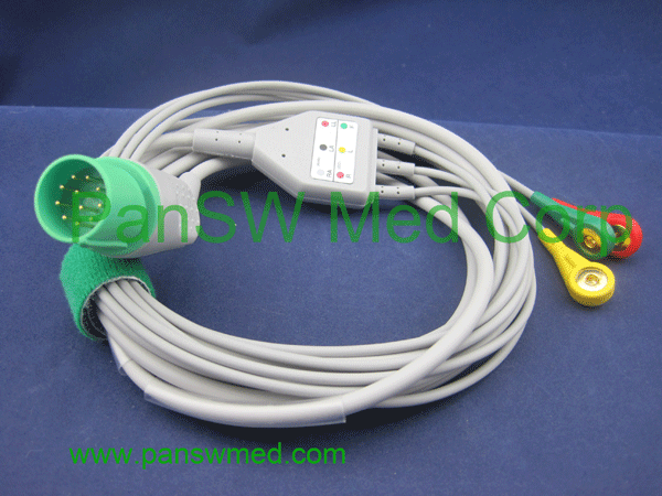 Nihon Kohden Br 763V ECG Cable Snap Type – PanswMed