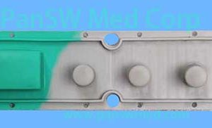 Nihon Kohden Cardiofax ECG-9130P ECG Machine Silicone Keypad Membrane