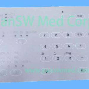 Nihon Kohden ECG-1350P ECG-1350C Keypad Membrane Switch and Keypad Board