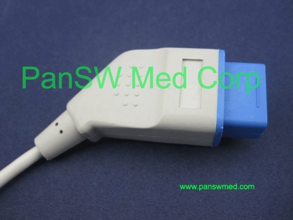 Compatible Nihon Kohden 14 Pins Adult Soft SpO₂ Sensor image 1