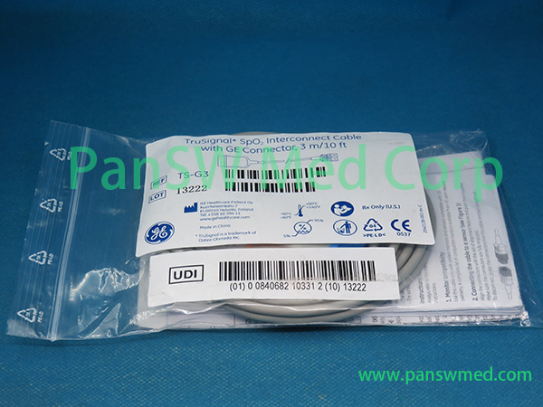 Original Datex-Ohmeda TruSignal SpO2 Sensor TS-F-D image 2