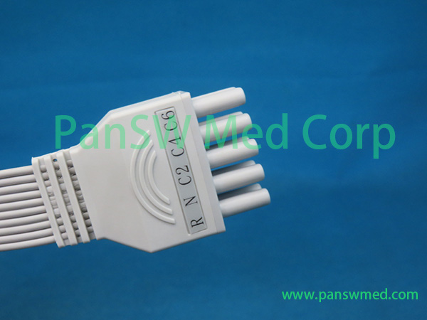Original Contec TLC4000 / TLC5000 / TLC6000 Holter CABLE3 - PanSW Med