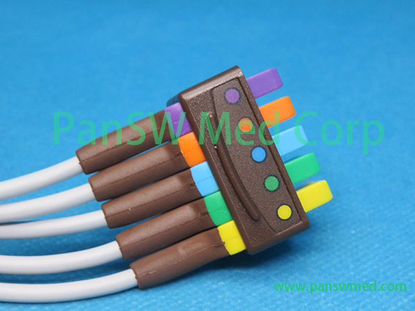original GE responder ECG leads, chest leads