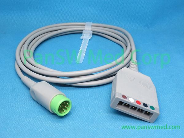 Original ECG Trunk Cable For Edan V Series1 - PanswMed