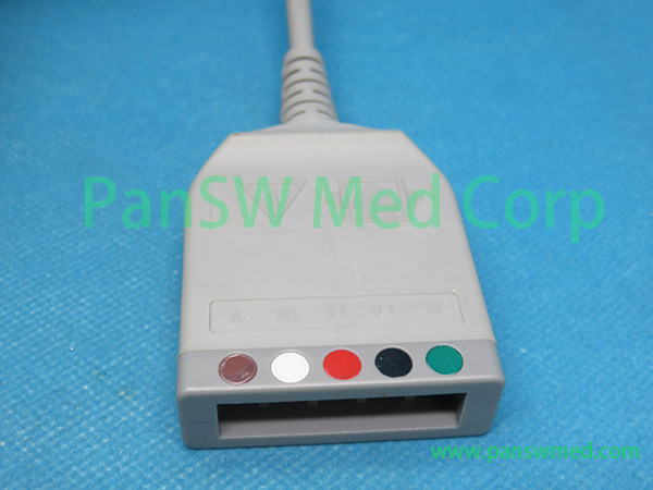 original Edan ECG trunk cable V series