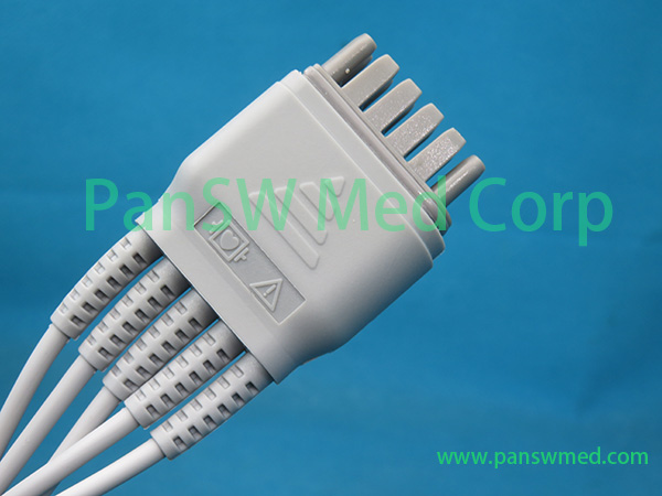 Original Edan iT20 Holter Cable 5-Lead AHA4