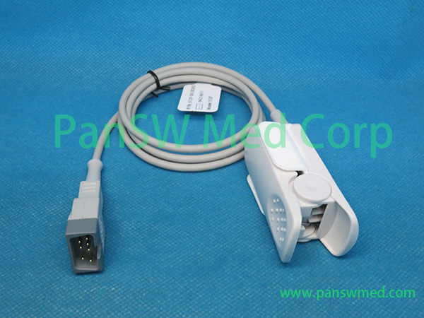 Original Mindray 512F Adult Finger Clip SpO₂ Sensor