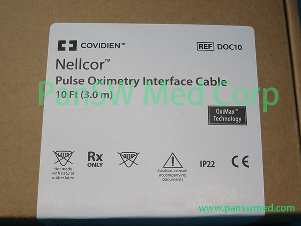 Original Nellcor DOC 10 SpO2 Cable3 - PANSW Medical