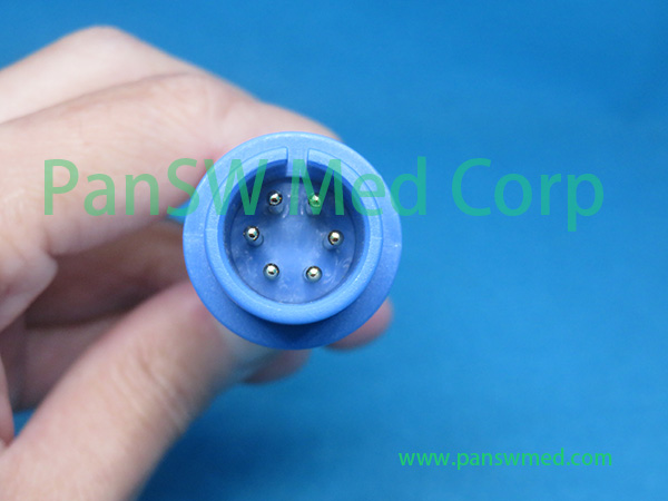 Original Bistos BT350 ultrasound doppler fetal transducer connector detail - PanSW Medical