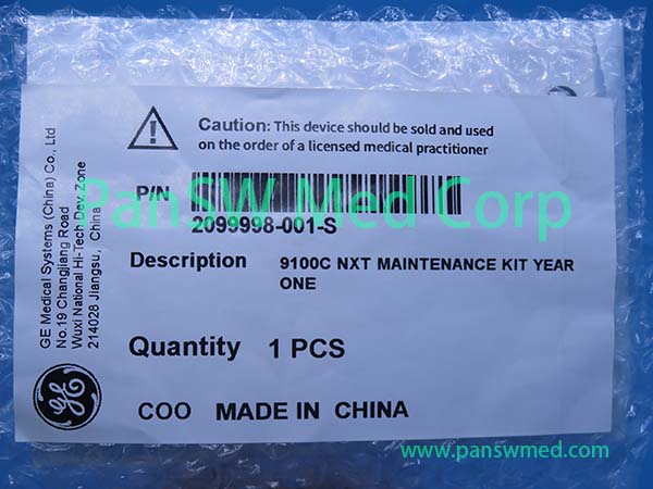 Original GE 9100c NXT Year-One Maintenance Kit 2099998-001-S
