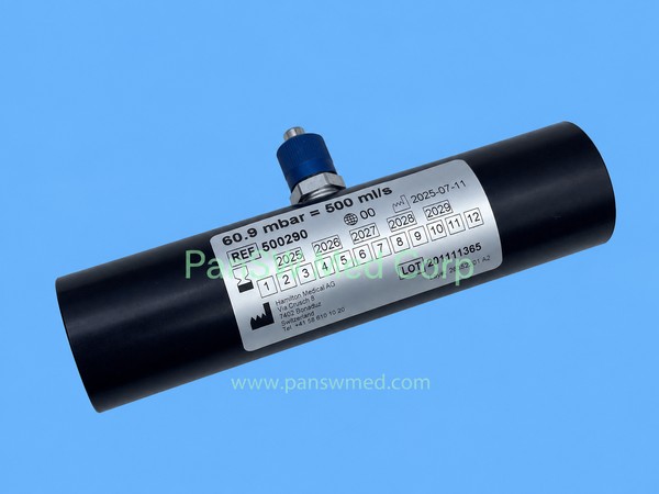 Original Hamilton 500290 Ventilator Calibration Orifice Tube — MSP500290 Reference