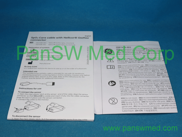 Original Spo2 Spo2 Cable 2021406 001 Cable2 - PanswMed