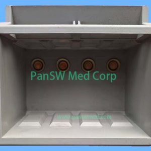 Philips IntelliVue MP40 MP50 Four-Slot Plug-In Module Rack Assembly