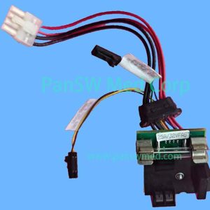 Philips M4735A Defibrillator Battery-Bay Connector and Fuse Harness Assembly