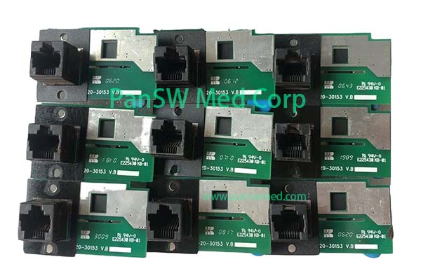 Pre-Owned Mindray LAN Network Interface Board for MEC-1000 MEC-2000 PM-7000 PM-8000 PM-9000 Monitors