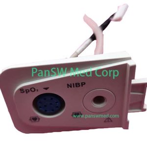 Pre-Owned SpO₂ and NIBP Side Connector Panel for Mindray VS-600 Vital Signs Monitor
