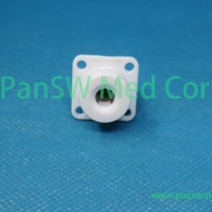 Refurbished Biolight Q series NIBP hose port close-up view