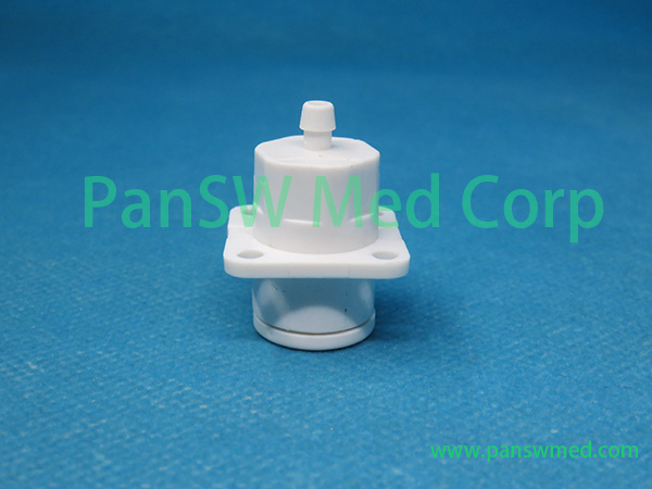 Refurbished Biolight Q series NIBP hose port back structure view