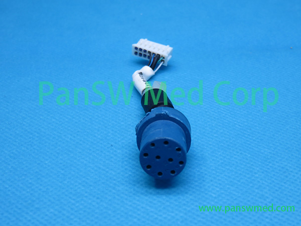 refurbished Mindray D3 defibrillator SpO2 inside cable 009 002216 00 adapter2 - Pan-SW Med
