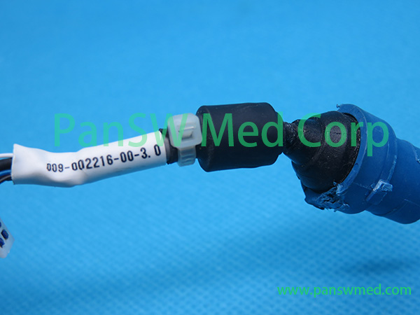 refurbished Mindray D3 defibrillator SpO2 inside cable 009 002216 00 adapter6 - Pan-SW Med