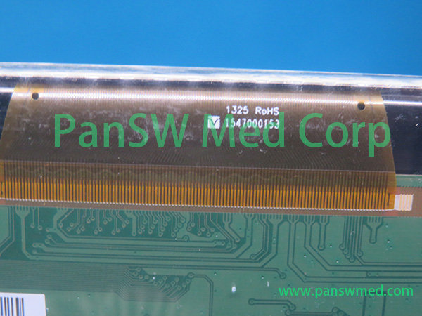 Refurbished Mindray iMEC12 multi-parameter monitor screen connector area view