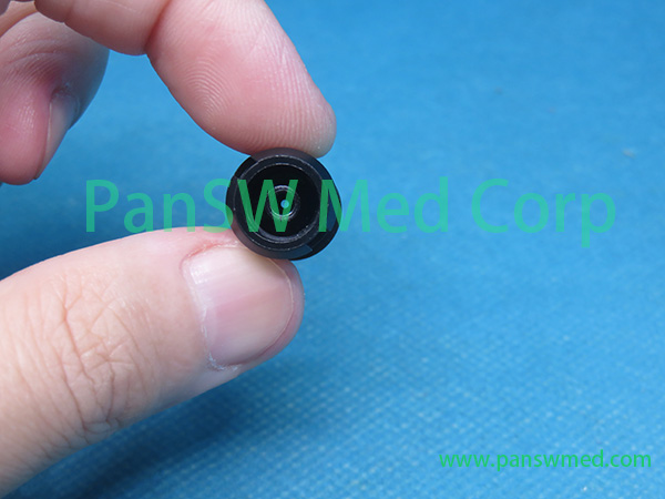 Refurbished Philips M3015B Microstream CO2 connector port opening view