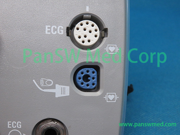 Refurbished Philips M3535A M3536A interface panel front label and detail view