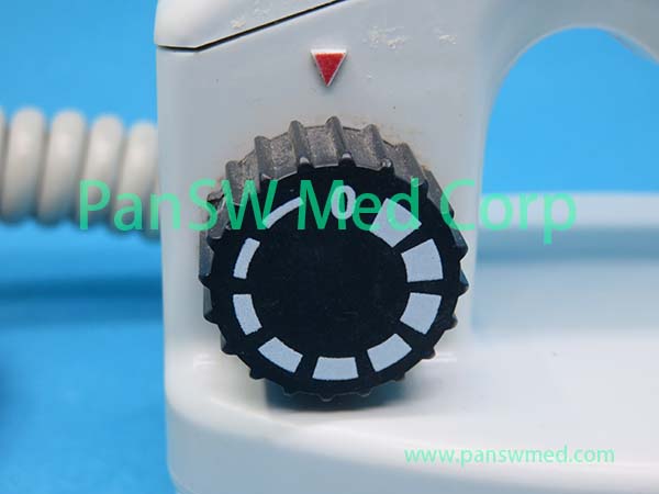 Refurbished Schiller DEFIGARD 5000 external defibrillator paddle full set view
