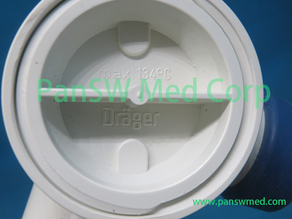 Refurbished Dräger Evita Flow Sensor Rear Housing View