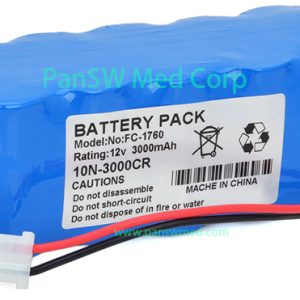 Replacement Battery for Fukuda FC-1760 Defibrillator