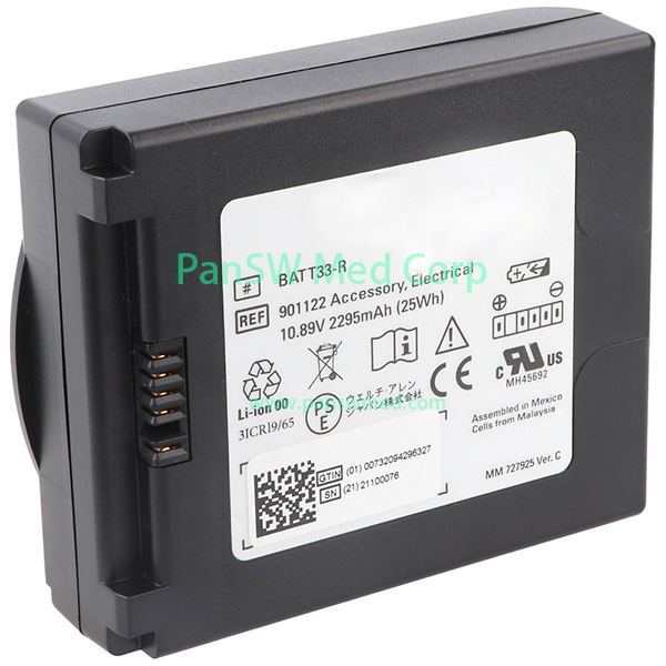 Replacement Battery for Welch Allyn CP50 – BATT33 BATT33-R – 11.1V 1900mAh Li-ion