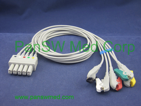 Siemens Draeger ECG Leads IEC Color – PanswMed